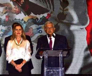 Mexico's new President Andres Manuel Lopez Obrador delivers a speech after being sworn-in, at the Congress of the Union, in Mexico City on December 1, 2018. - Lopez Obrador, 65, won Mexico's July 1 election in a landslide, and euphoric supporters are full of hope that the fiery populist will bring sweeping change, slash poverty and fight endemic corruption. (Photo by ALFREDO ESTRELLA / AFP)