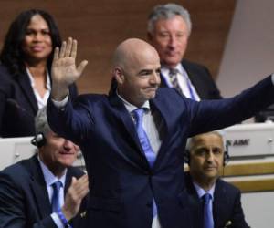 El italo-suizo Gianni Infantino ganó la elección presidencial de la FIFA y se convirtió en el sucesor de Joseph Blatter, al conseguir en la segunda vuelta 115 votos. Foto AFP