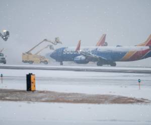 <i>Según el Servicio Nacional de Meteorología, el temporal seguirá impactando la parte noreste de EEUU con fuertes nevadas a medida que se aleja de la costa este. Foto de cortesía</i>