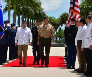 Palmerola, una base construida por Estados Unidos en los años 80 para combatir las guerrillas centroamericanas a 75 km al norte de Tegucigalpa, sirve actualmente como sede a unos 500 efectivos norteamericanos. (Foto: AFP).