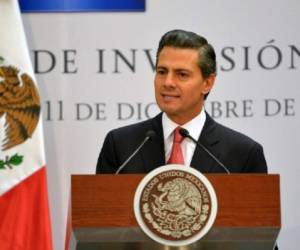 Enrique Peña Nieto, presidente de México. (Foto: AFP).