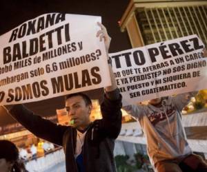 Los centroamericanos están marcando una tendencia a nivel latinoamericano en la lucha contra la corrupción, desde la base social (Foto: AFP)