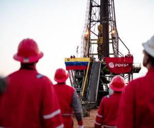 <i>El presidente de Venezuela, Nicolás Maduro, afirmó que Estados Unidos se quiere robar el petróleo venezolano. Foto de cortesía</i>