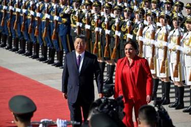 Presidente chino promete apoyo firme a Honduras