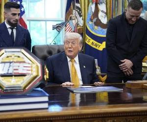 Oirán algunas quejas de gente en México y otros lugares, pero si no van a hacer su trabajo, nosotros lo haremos, afirmó Trump. (Foto: EFE)