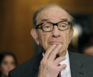 Imagen de archivo del expresidente de la Junta de la Reserva Federal Alan Greenspan. EFE/EPA/MICHAEL REYNOLDS