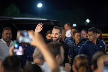 <i>El régimen de excepción se ha convertido en la única apuesta del Gobierno contra las pandillas, lo que también le granjeó a Bukele su reelección inmediata para un segundo mandato pese a la prohibición constitucional en su momento. Foto de cortesía</i>