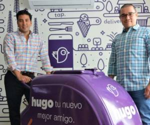 Hugo Technologies cerrará el año con operaciones en cuatro países centroamericanos. En la imagen, Ricardo Cuellar, director financiero, y Juan Maceda, CTO de la startup salvadoreña.