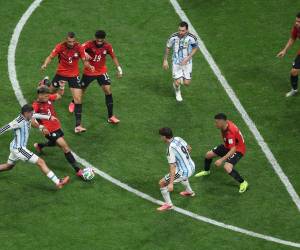 <i>Egipto protestó un gol anulado en la segunda parte con 0-1 a su favor y reclamó un penalti y una posible falta sobre Mohamed Salah en el origen del 3-2 de Argentina. Foto de cortesía</i>