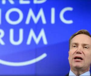 Con la caída de Børge Brende, presidente y CEO del Foro Económico Mundial, el “daño Epstein” llega al corazón del networing premium global. (Foto: Laurent Gillieron/KEYSTONE/picture Alliance/DW)