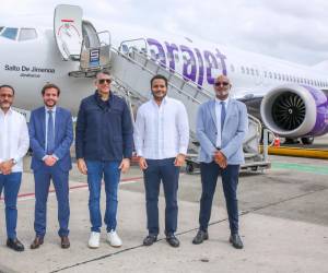 <i>Arajet opera desde 2022, tanto en la terminal de Las Américas como en el Aeropuerto Internacional de Punta Cana (este). Foto de cortesía</i>