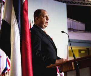 Presidente Luis Guillermo Solís. (Foto:Caasa Presidencial9