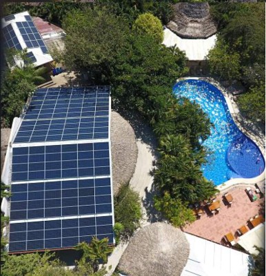 Cala Luna Boutique Hotel y Villas instalará 1.400 paneles solares para generar energía renovable en Costa Rica