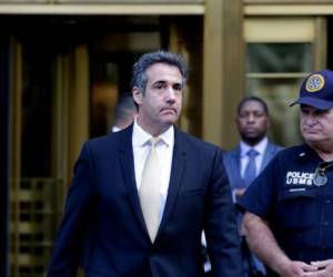 NEW YORK, NY - AUGUST 21: Michael Cohen, former lawyer to U.S. President Donald Trump, exits the Federal Courthouse on August 21, 2018 in New York City. Cohen reached an agreement with prosecutors, pleading guilty to charges involving bank fraud, tax fraud and campaign finance violations. Yana Paskova/Getty Images/AFP