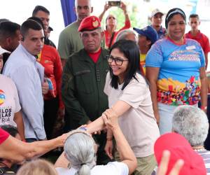 <i>Rodríguez tildó de vergonzoso que un venezolano celebre y agradezca el ataque militar de EEUU. Foto de cortesía</i>