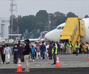 Según fuentes oficiales, al menos 1,5 millones de hondureños viven en EE.UU., entre residentes legales e indocumentados, que al año envían alrededor de US$10.000 millones. Foto de EFE