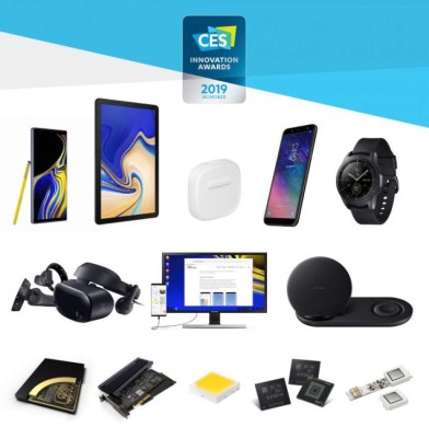 Samsung llega a los premios CES 2019 y se lleva 30 galardones