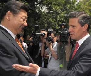 Presidentes Xi Jinping y Enrique Peña Nieto. (Foto: Archivo)