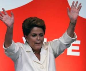 'Mis primeras palabras son un llamamiento a la paz y la unión', dijo Rousseff. (Foto: AFP)