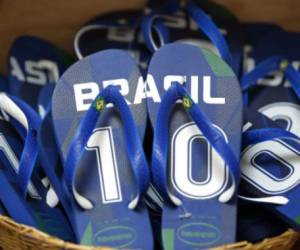 Las Havaianas son un símbolo de Brasil.