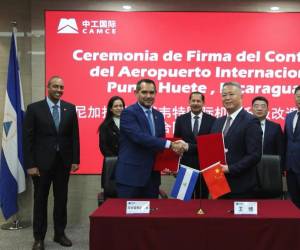 China promete a Nicaragua un megaproyecto ferroviario y mejoramiento de aeropuerto