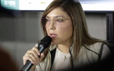 <i>Fotografía de archivo de la consejera presidenta del Consejo Nacional Electoral (CNE) de Honduras, Ana Paola Hall. EFE/ Carlos Lemos</i>