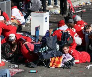 Tiroteo durante desfile por la victoria del Super Bowl fue por disputa entre varias personas