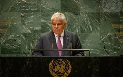El presidente panameño advirtió que partirá hacia Nueva York este próximo domingo para estar presenta en la asamblea de la ONU y regresará al 28 de septiembre, después de someterse a una cirugía del hombro en esa ciudad estadounidense. Foto de archivo