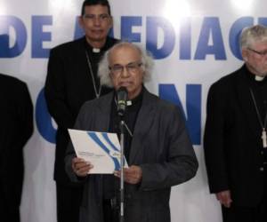 Cardenal Leopoldo Brenes. / AFP PHOTO / DIANA ULLOA