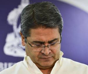 <i>El fiscal general ya había anunciado acciones en contra del expresidente Juan Orlando Hernández luego de que este fuera dejado en libertad el 1 de diciembre. Foto de AFP</i>