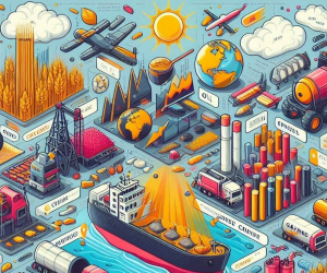 <i>La baja en los precios del petróleo y los alimentos puede aliviar presiones inflacionarias y mejorar el poder adquisitivo, pero también podría afectar los ingresos por exportación agrícola y minera. Foto de IA Microsoft Designer</i>