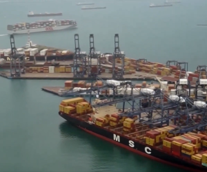 <i>La Corte Suprema de Panamá anuló la concesión a 25 años otorgada en 1997, así como su renovación, a Panama Ports Company (PPC), filial del conglomerado chino CK Hutchison, para operar los puertos de Balboa (Pacífico) y Cristóbal (Atlántico). Foto de archivo</i>