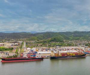 <i>El Puerto Santo Tomás de Castilla se posiciona como uno de los motores clave para el comercio exterior de Guatemala. Foto de cortesía</i>