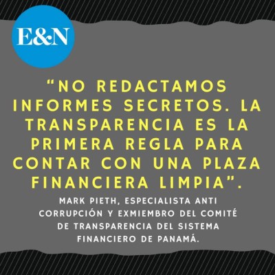 Falta de transparencia motivó la salida de Stiglitz y Pieth del comité del sistema financiero panameño