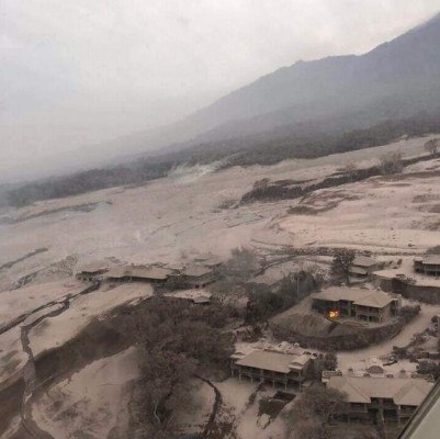 FOTOGALERÍA: El Volcán de Fuego sigue sin dar tregua a Guatemala