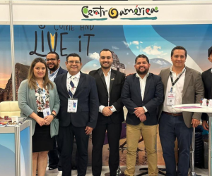 La Agencia CATA aprovechó la ocasión para dar a conocer su nueva campaña de promoción internacional, Centroamérica Gateway. Foto de cortesía
