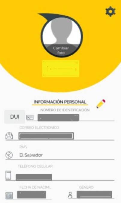 Paso 2: Registro. Debe colocar los datos en cada uno de los espacios: Nombre, fecha de nacimiento, género, número de identidad y correo electrónico<br/>