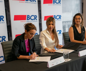 <i>La suscripción del acuerdo se enmarca en un proyecto regional de promoción de las finanzas sostenibles que GGGI implementa con el apoyo financiero del Gran Ducado de Luxemburgo, y la participación de instituciones financieras públicas y privadas. Foto de cortesía</i>