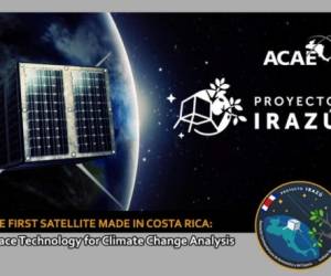La construcción del primer satélite costarricense, que servirá para medir la retención de carbono en los bosques del país.