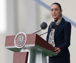 La presidenta de México, Claudia Sheinbaum, afirmó que su Administración ha demostrado que es posible mantener una relación cercana con Estados Unidos. Foto de EFE