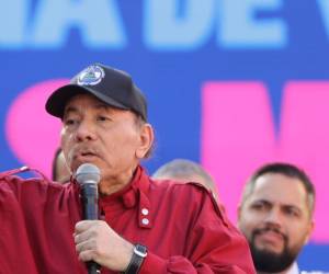 Fotografía de archivo en donde se ve al presidente de Nicaragua, Daniel Ortega. EFE/ Ronald Peña R.