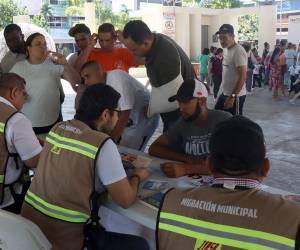El 53 % de los hondureños con necesidades de protección internacional se ha dirigido a Estados Unidos, seguido por México. Foto de EFE