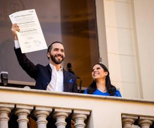 El Salvador celebró en 2024 comicios generales, comenzando en febrero con la elección de presidente en la que Nayib Bukele buscó y logró su reelección a pesar de estar prohibido en la Constitución. Foto de archivo