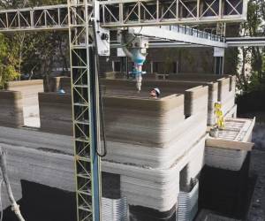 Finalizan la construcción del primer edificio impreso en tecnología 3D