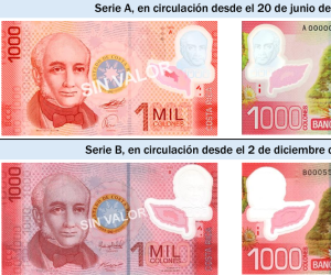 Las series A y B solo pierden su valor como medio de pago, mas no su valor monetario, de tal modo que ningún ciudadano perderá su dinero. Foto cortesía.