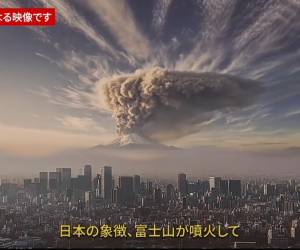 Impresionante: Tokio usa IA para simular erupción del Fuji