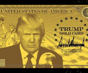 Trump firmó una orden ejecutiva para crear un nuevo tipo de programa para extranjeros altamente especializados y con gran respaldo financiero al que se ha bautizado como tarjeta dorada. Foto de cortesía