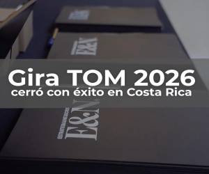 Gira TOM 2026 cerró con éxito en Costa Rica