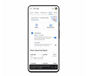 Google Flights se actualiza y señala las fechas más baratas para viajar