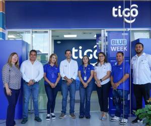 Tigo El Salvador alcanzó la cifra de 51 tiendas abiertas en el territorio, consolidando así su presencia en los 14 departamentos del país. Foto cortesía